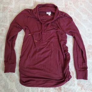 Isabel Cowl Neck Maternity Sweatshirt